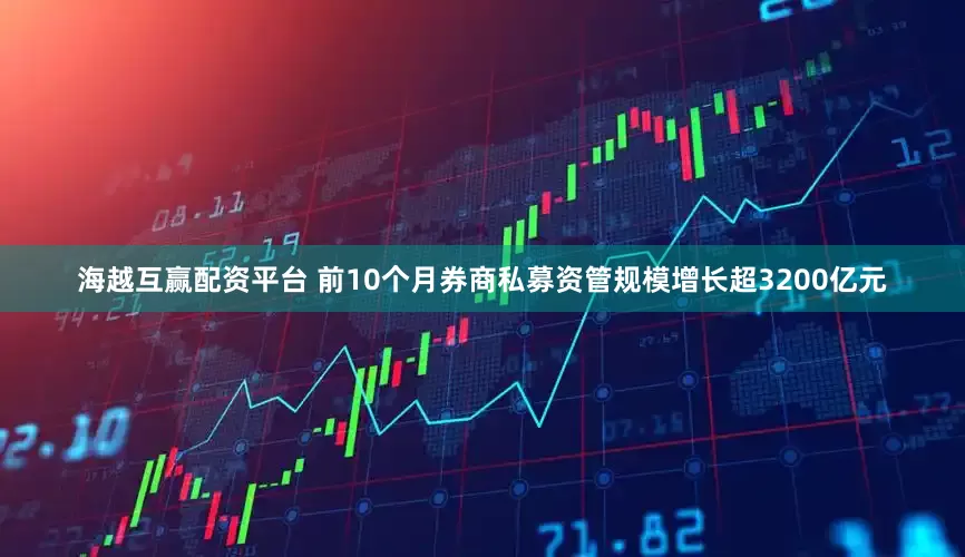 海越互赢配资平台 前10个月券商私募资管规模增长超3200亿元